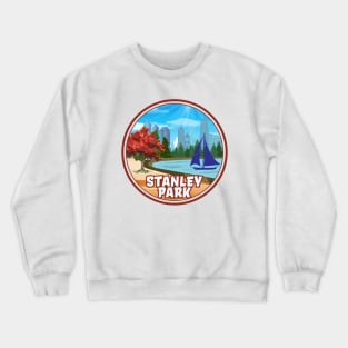 Stanley Park Vancouver Canada Crewneck Sweatshirt